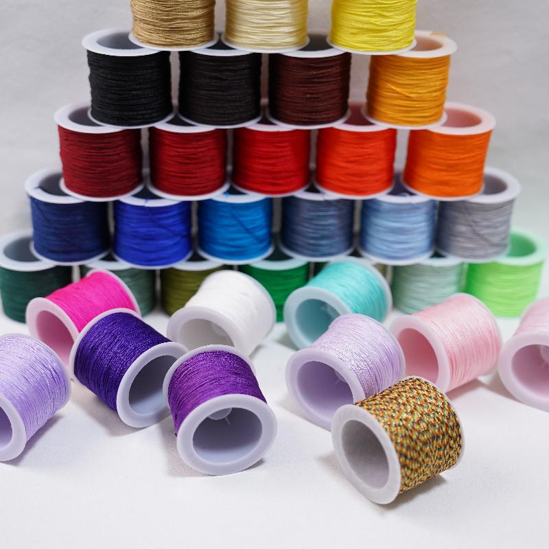 New 50M 0.8mm Crafts Nylon Cor - đánh giá và giá Knotting Cord Silk