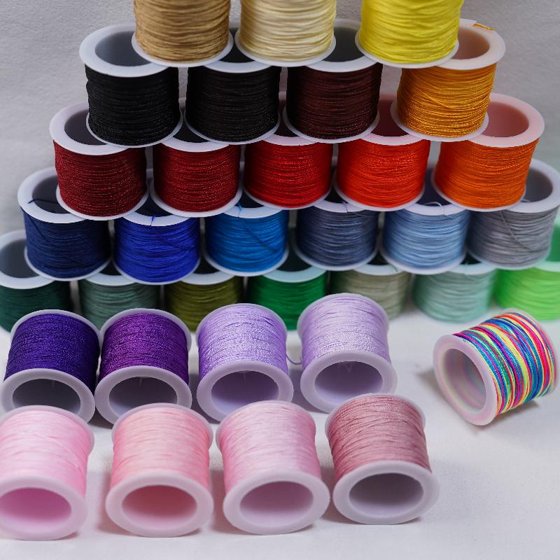 New 50M 0.8mm Crafts Nylon Cor - đánh giá và giá Knotting Cord Silk