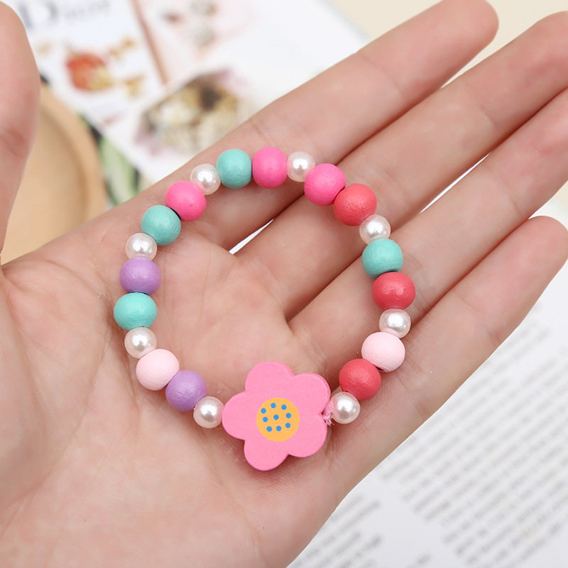2pcs/Set Fashion Natural Wood  - đánh giá và giá Jewelry Making Kits For Girls