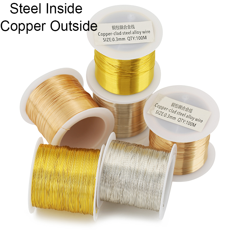 100meters Copper Stainless Ste - đánh giá và giá Jewelry Making Thread