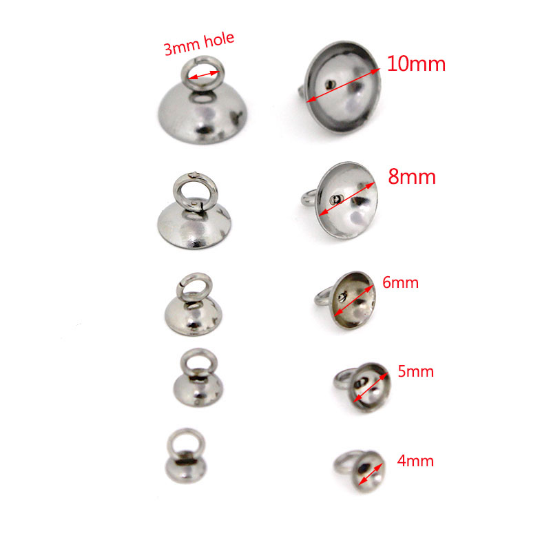 20Pcs 4/5/6/8/10mm Stainless S - đánh giá và giá Jewelry Making Beads