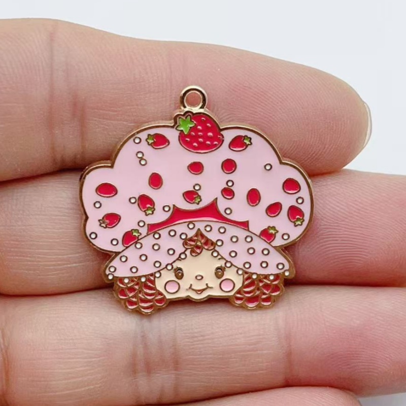 10pcs Cute Little Girl Enamel  - đánh giá và giá Jewelry Making Jewelry