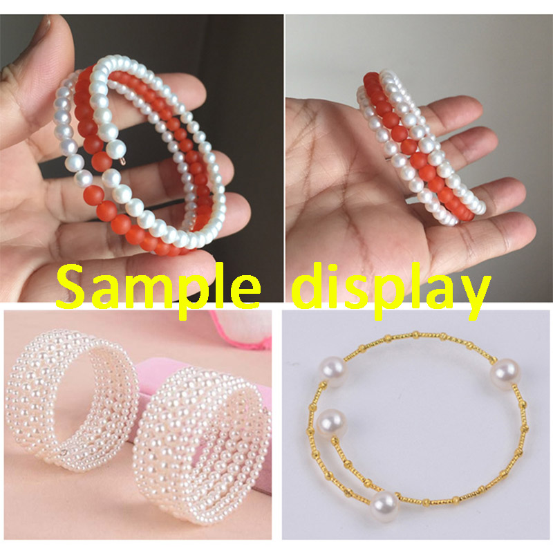 100 Vòng Vàng Không Gỉ Màu Sắc - đánh giá và giá Memory Wire Bracelet