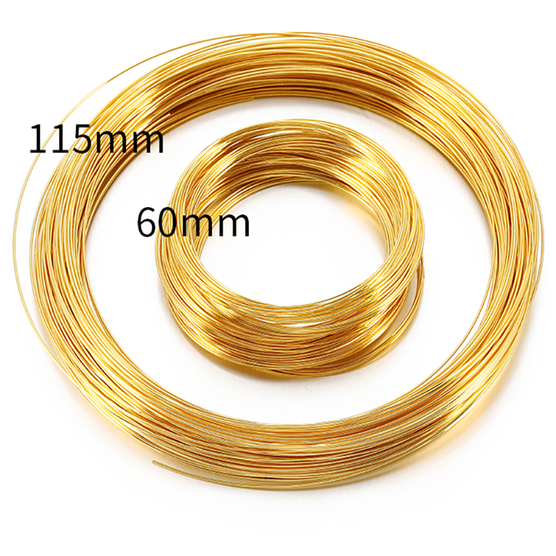 100 Vòng Vàng Không Gỉ Màu Sắc - đánh giá và giá Memory Wire Bracelet