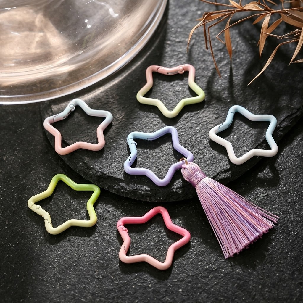5PCS Gradient Star Shape Sprin - đánh giá và giá Jewelry Making Equipment