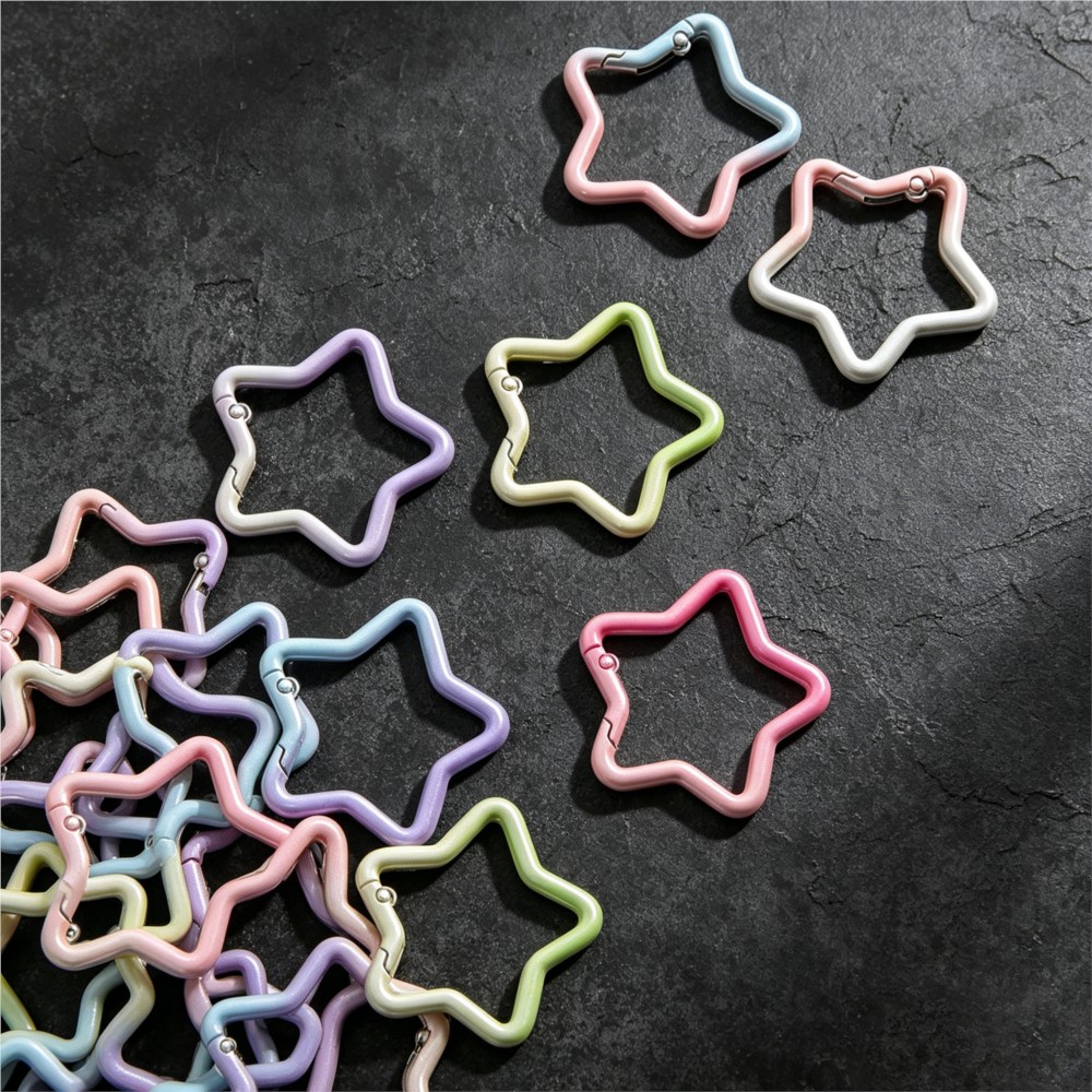 5PCS Gradient Star Shape Sprin - đánh giá và giá Jewelry Making Equipment