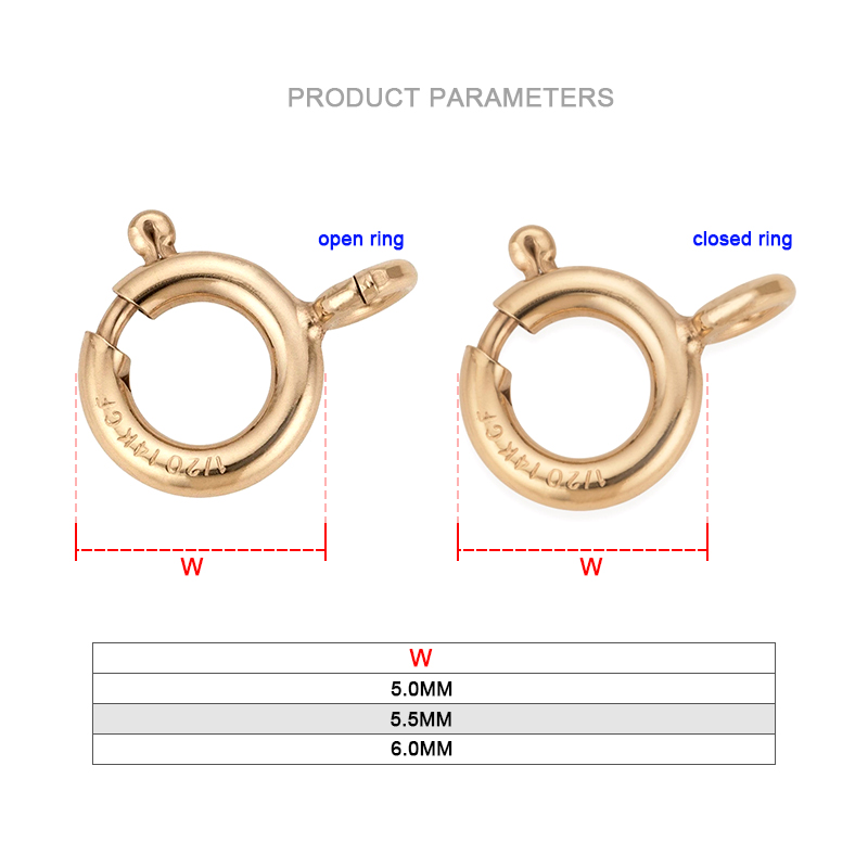 Vàng 14K Đầy Nhẫn Tay Móc Cài  - đánh giá và giá Jewelry Making Equipment